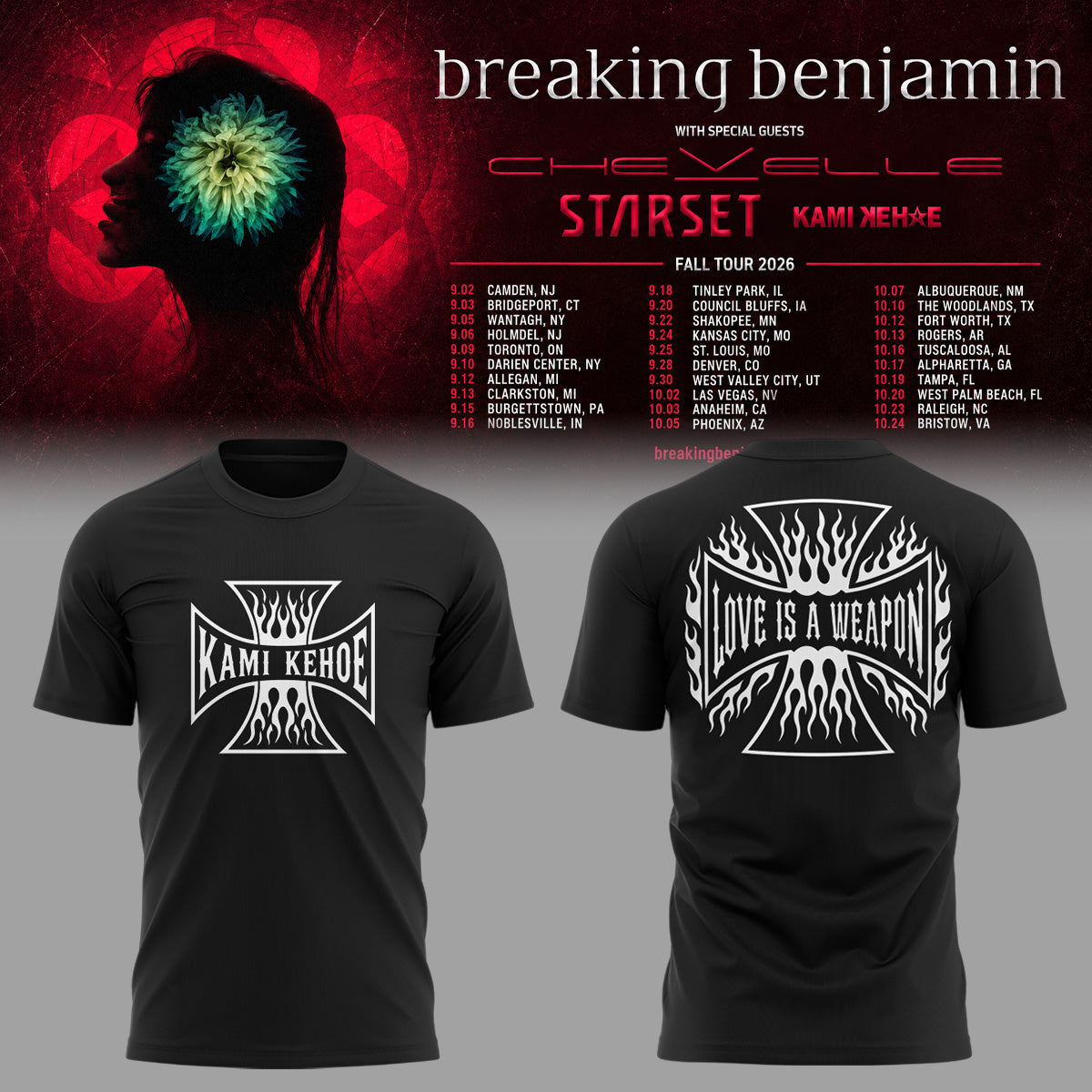 Limited Edition Fall Tour 2026 Shirt