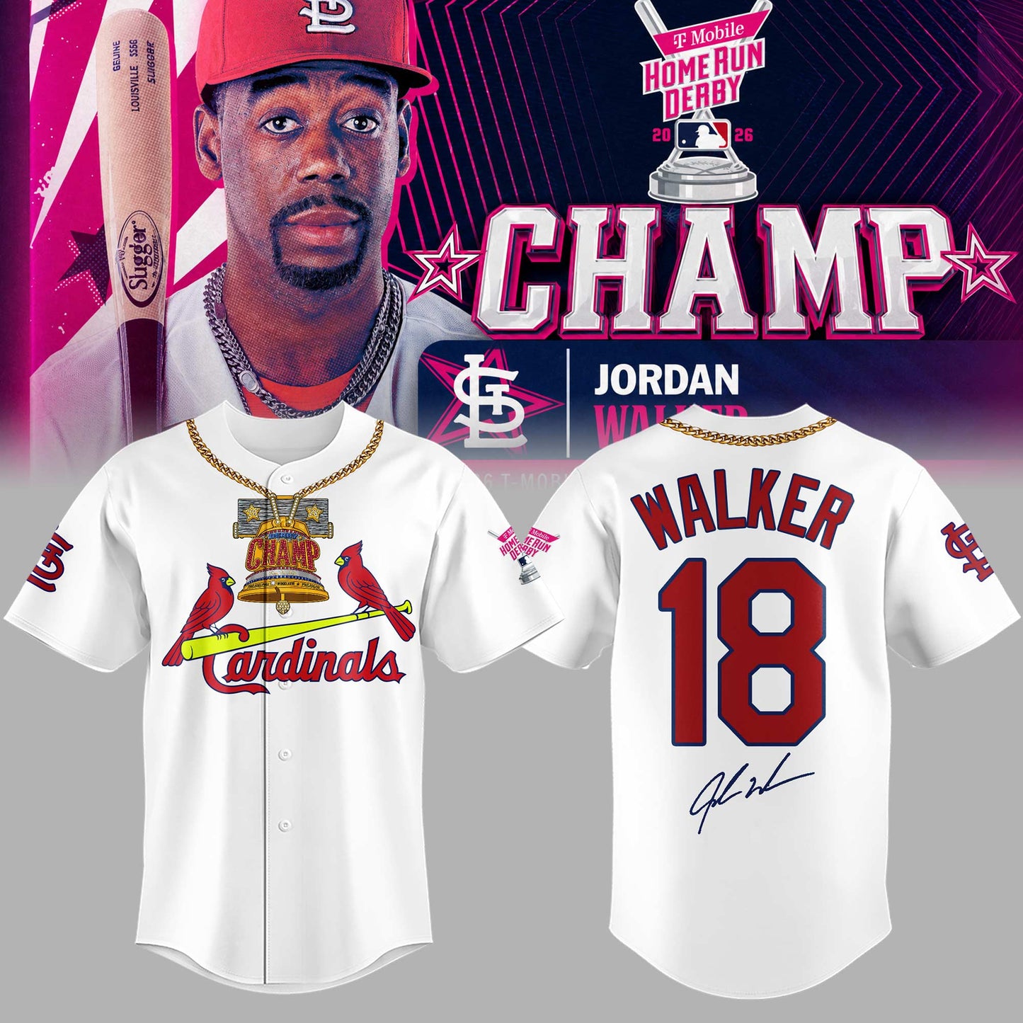 Limited Edition HOME RUN DERBY CHAMPION Jersey-v