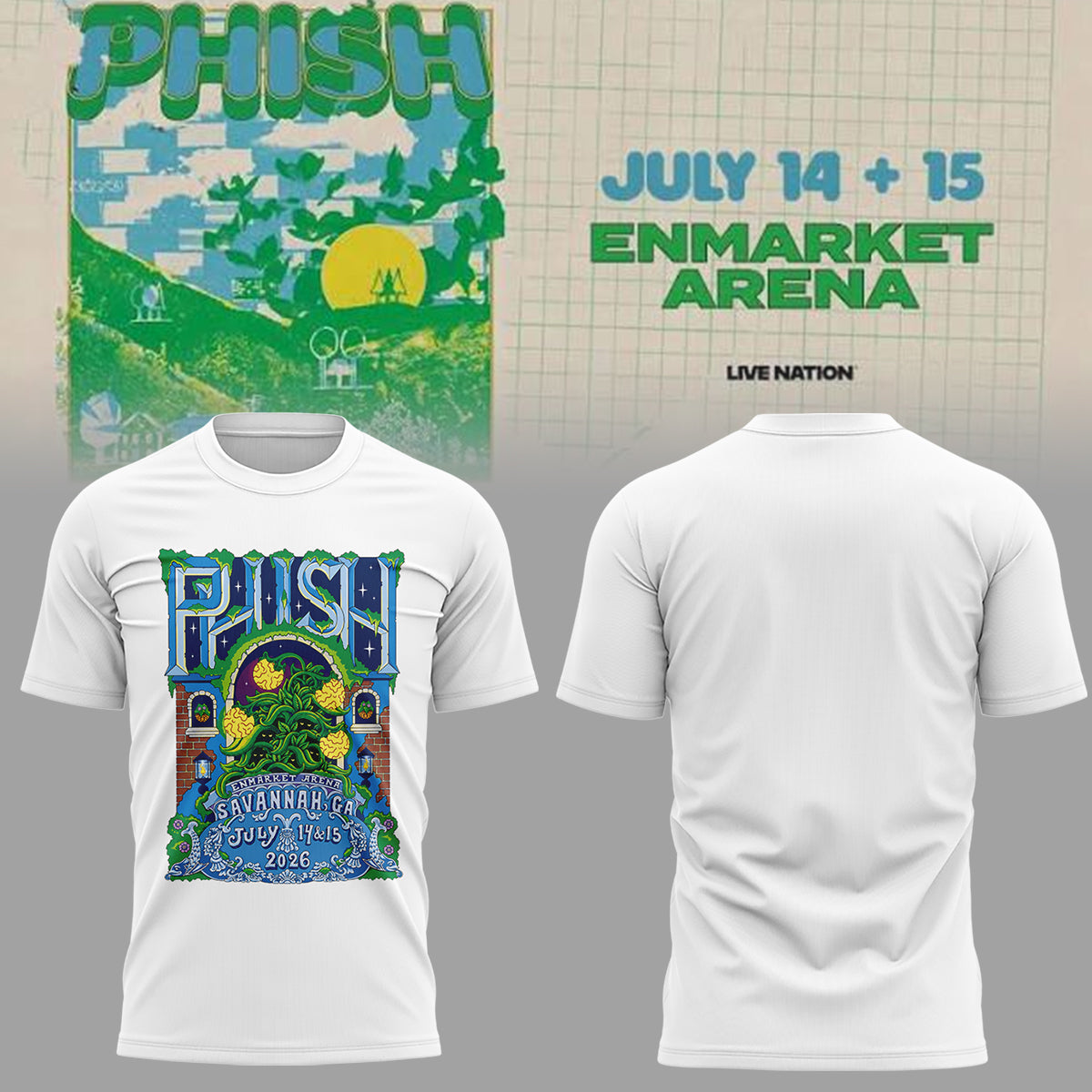 Limited Edition Summer Tour 2026 in Madison, WI🎸🐠 Shirt