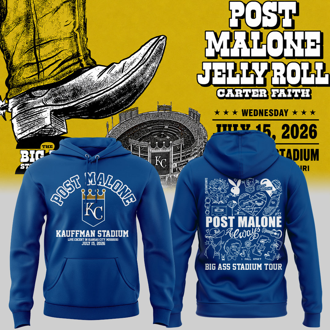 Limited Edition Big Ass Stadium Tour At Kauffman Stadium Hoodie