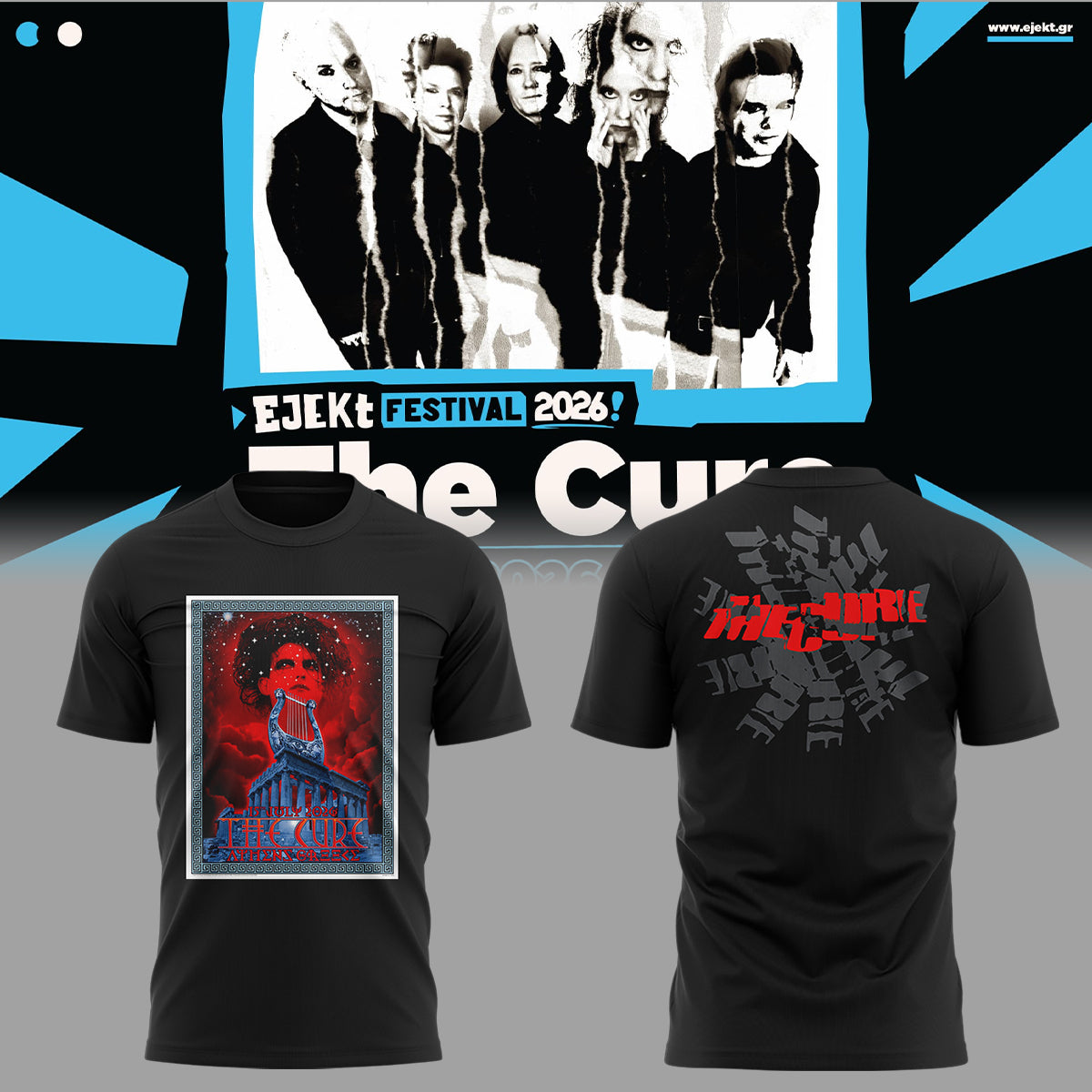 Limited Edition EJEKT Festival 2026 in Athens ๐ธ๐น Shirt