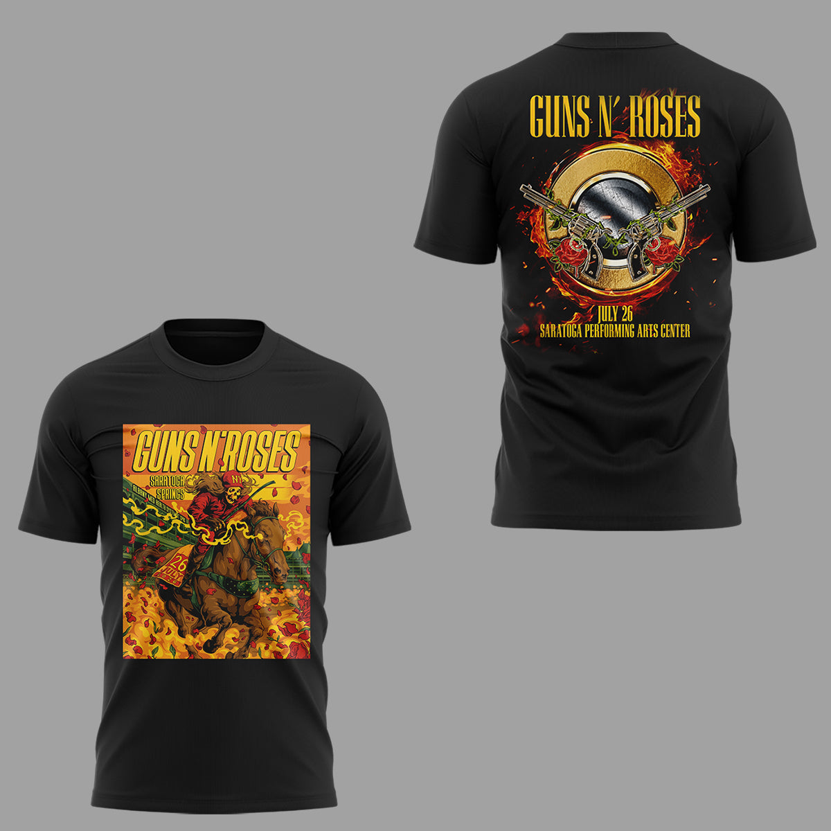 Limited Edition Guns N’ Roses Tour 2026 Tshirt