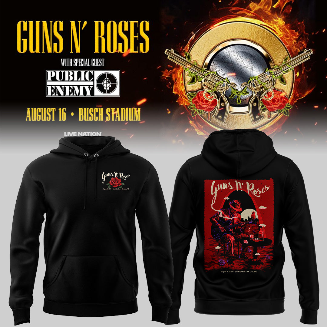 Limited Edition Guns N’ Roses Tour 2026 Hoodie