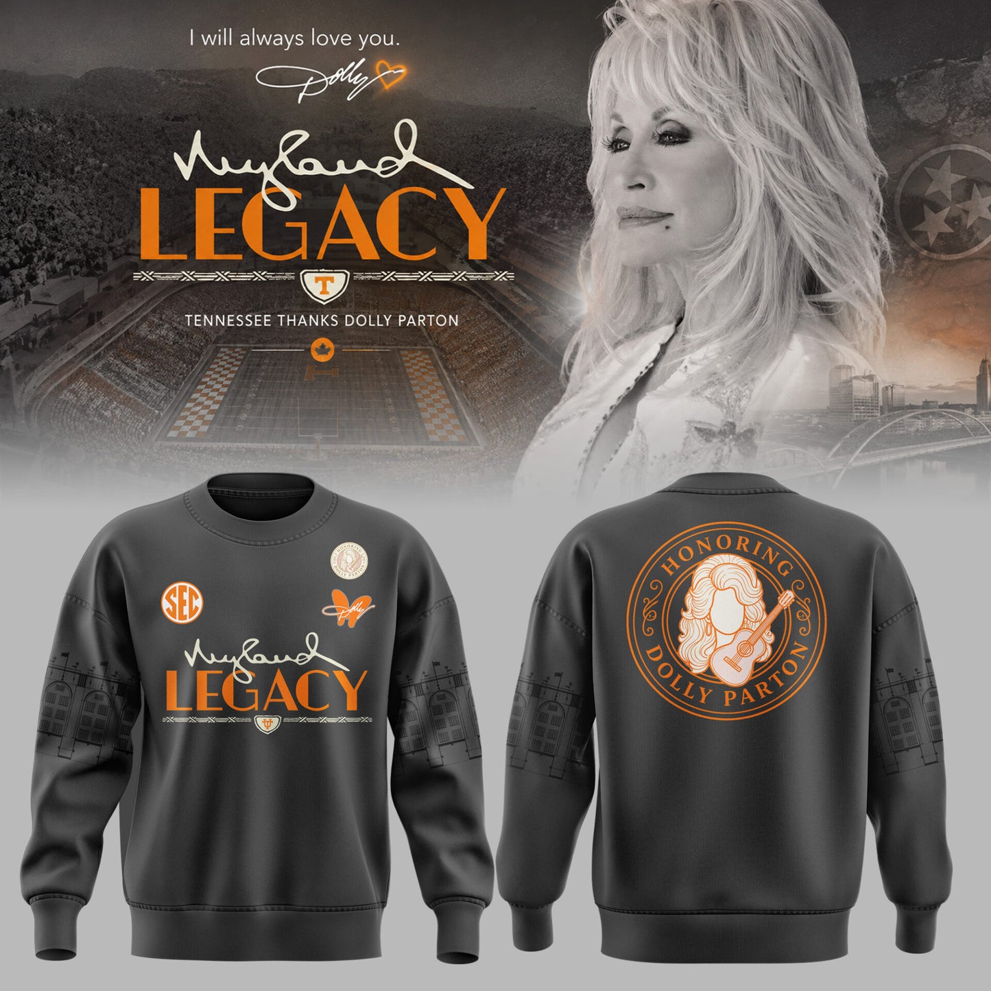 Limited Edition Tennessee Football Sweatshirt