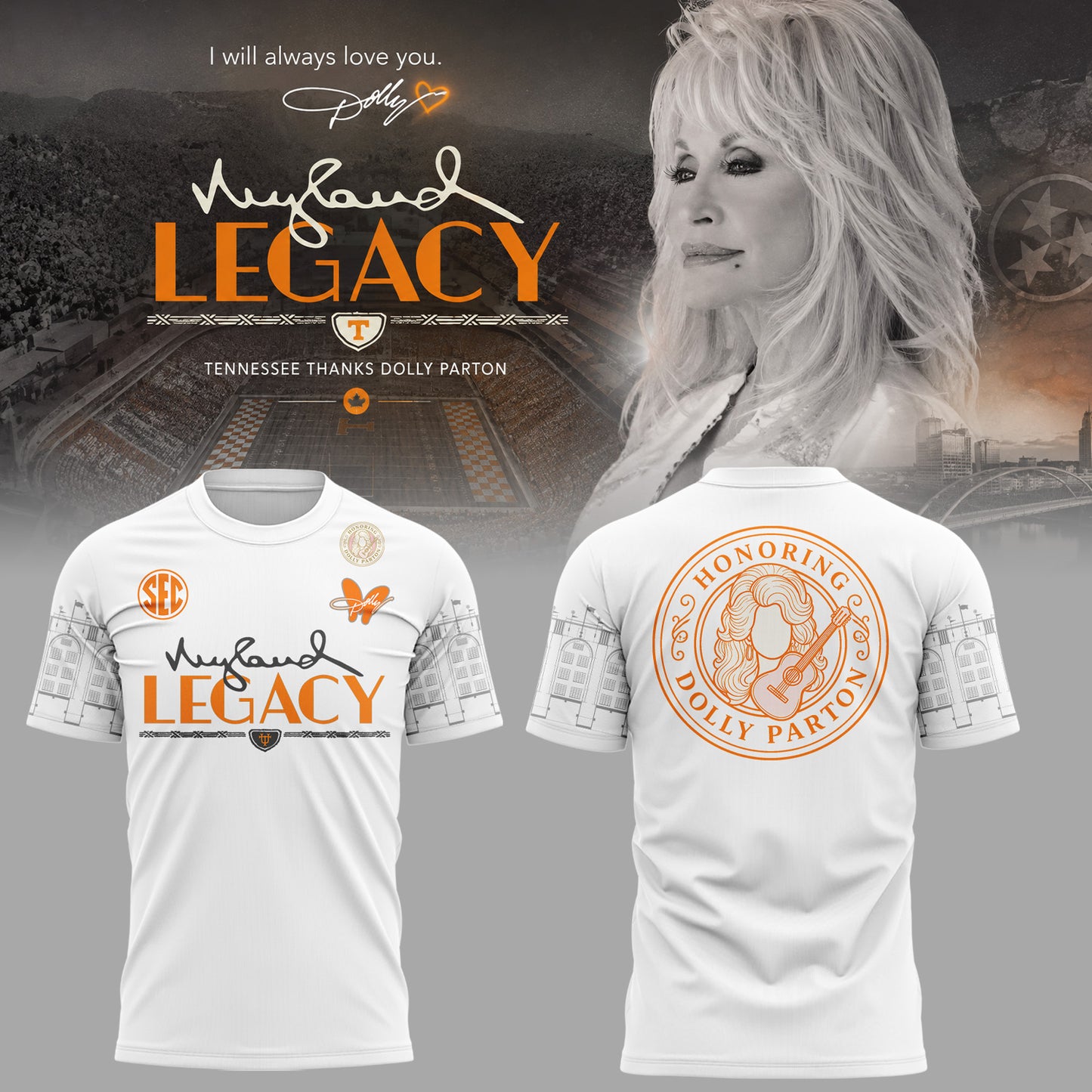 Limited Edition Tennessee Football Tshirt