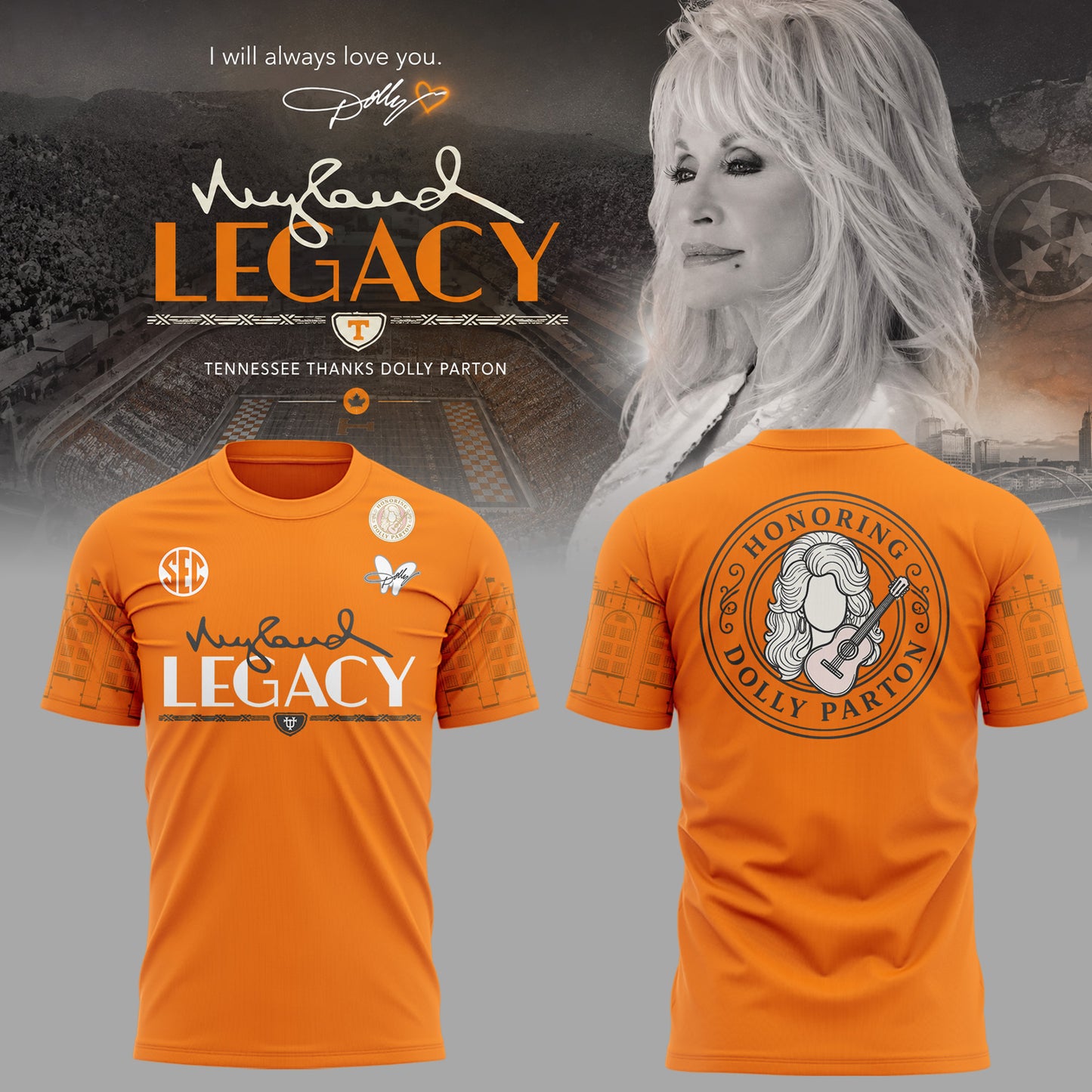 Limited Edition Tennessee Football Tshirt