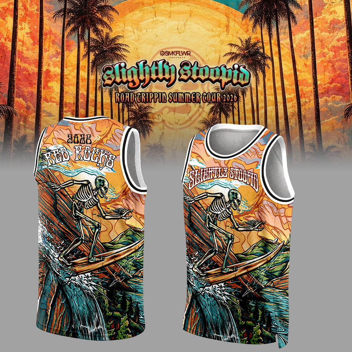 Limited Edition Slightly Stoopid Tour 2026 Jersey