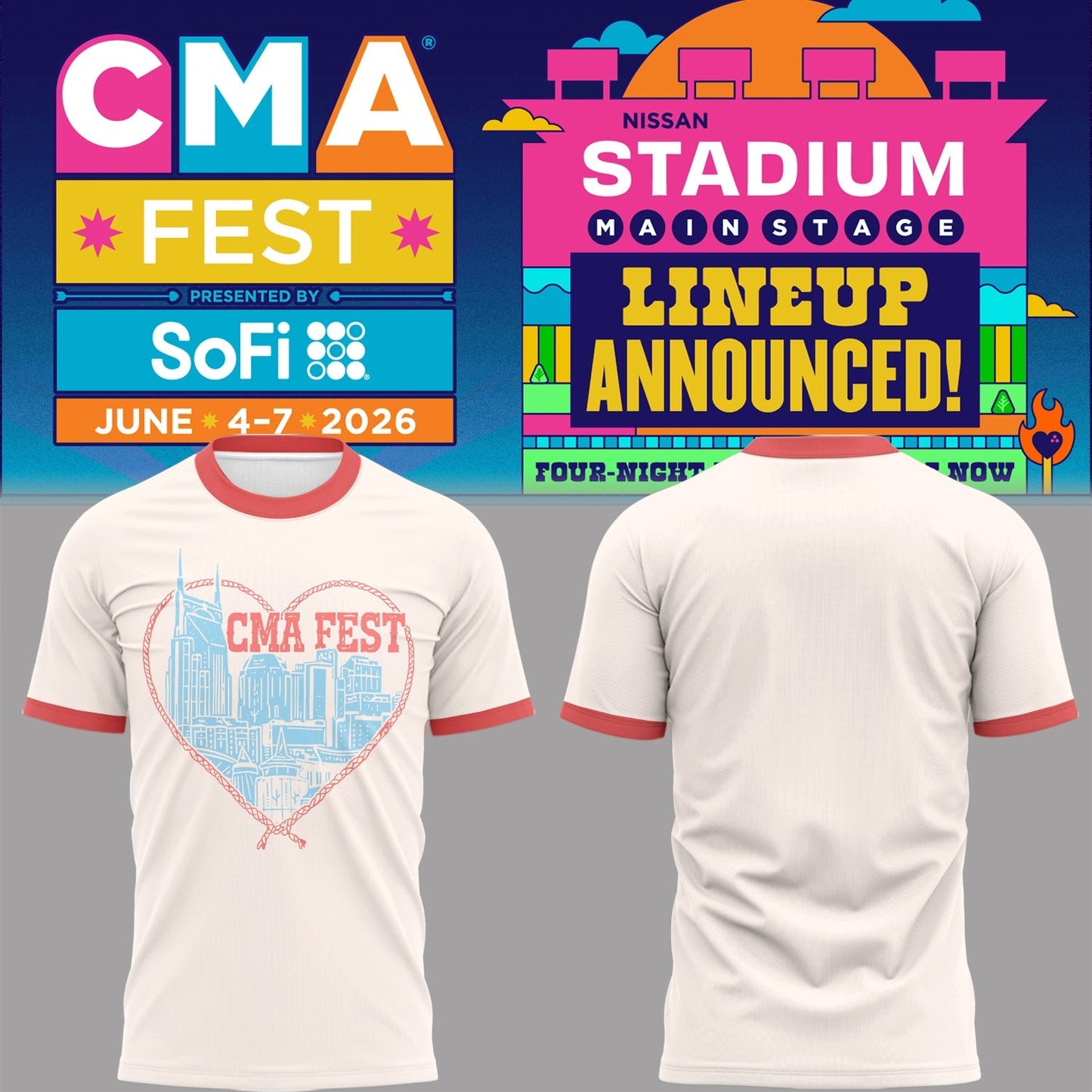Limited Edition CMA FEST 2026 Shirt-PA060226002