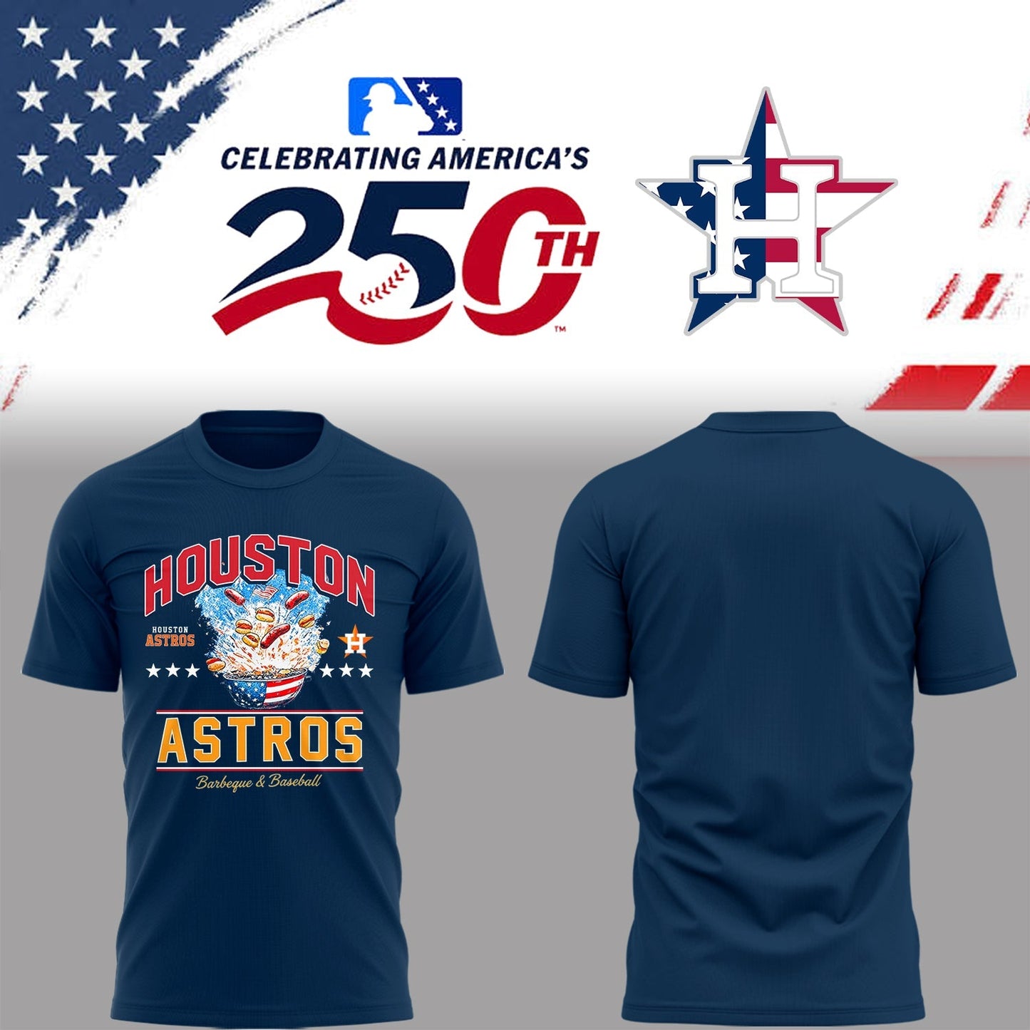 Astros Celebrating America’s 250th 🇺🇸⚾Shirt