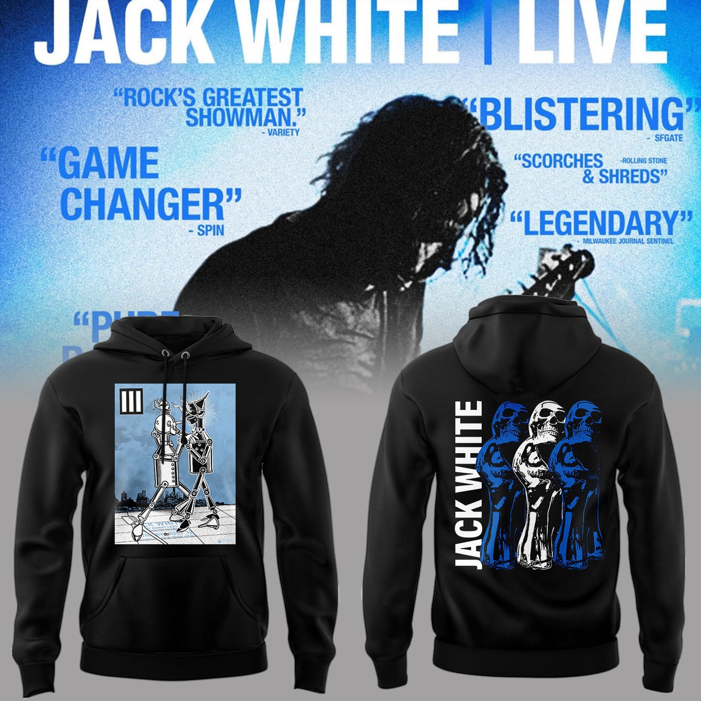 Limited Edition Jack White Tour 2026 Hoodie