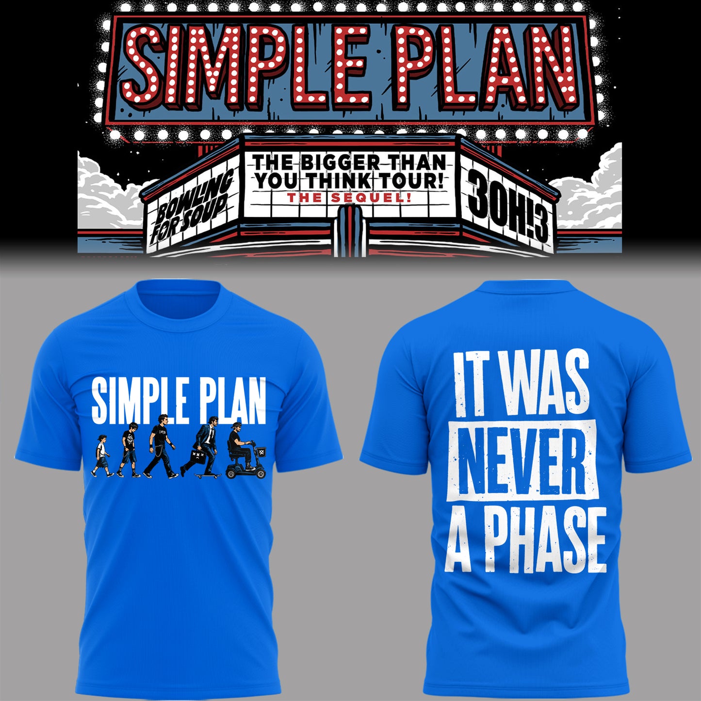 Limited Edition Bigger Than You Think! Tour Shirt