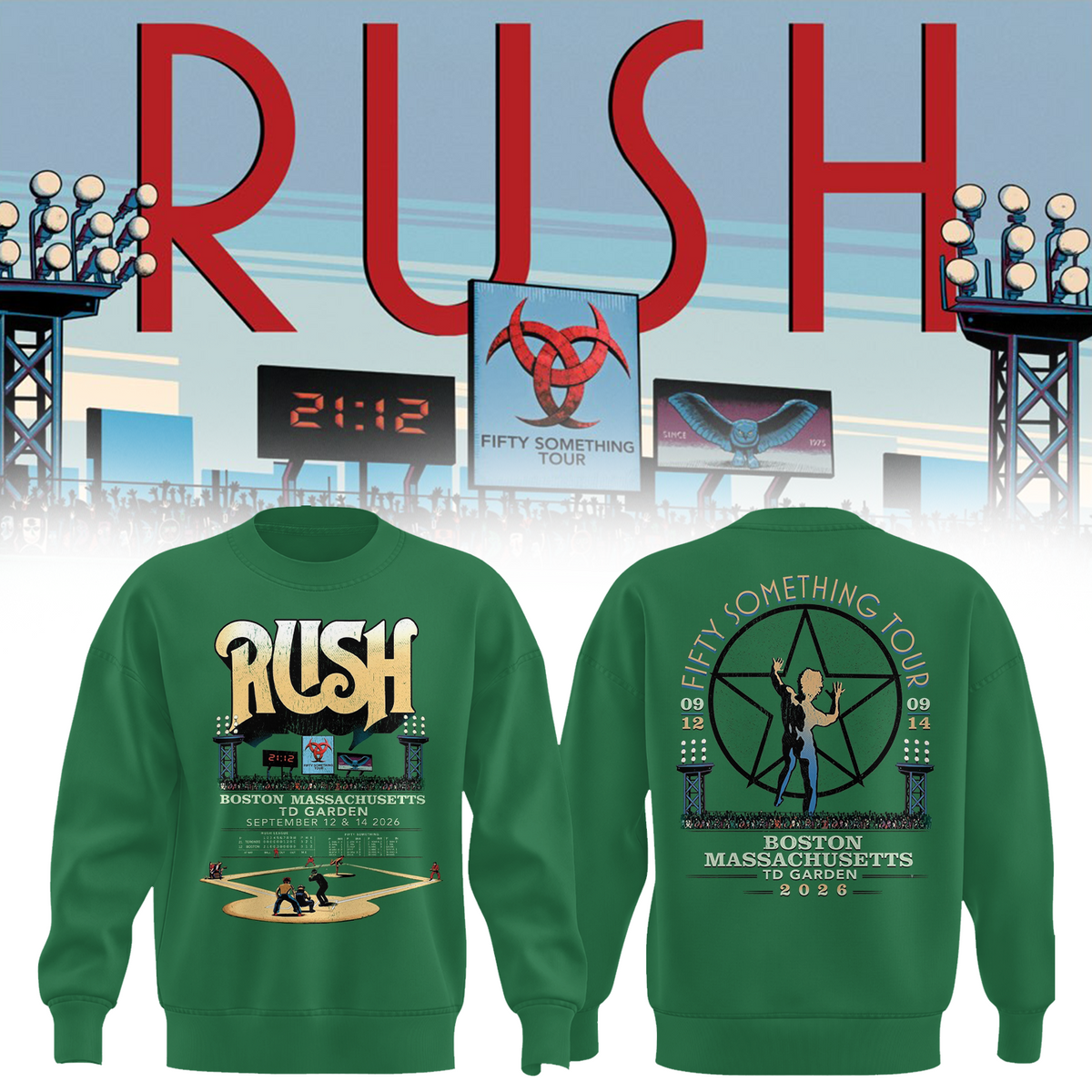 Limited Edition Fifty Something Tour 2026 Sweat