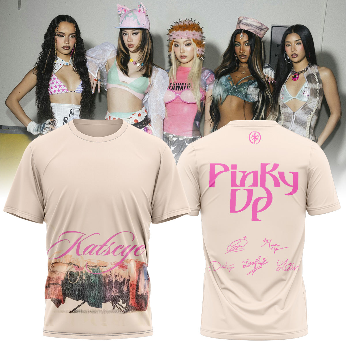 KATSEYE Pinky Up TShirt