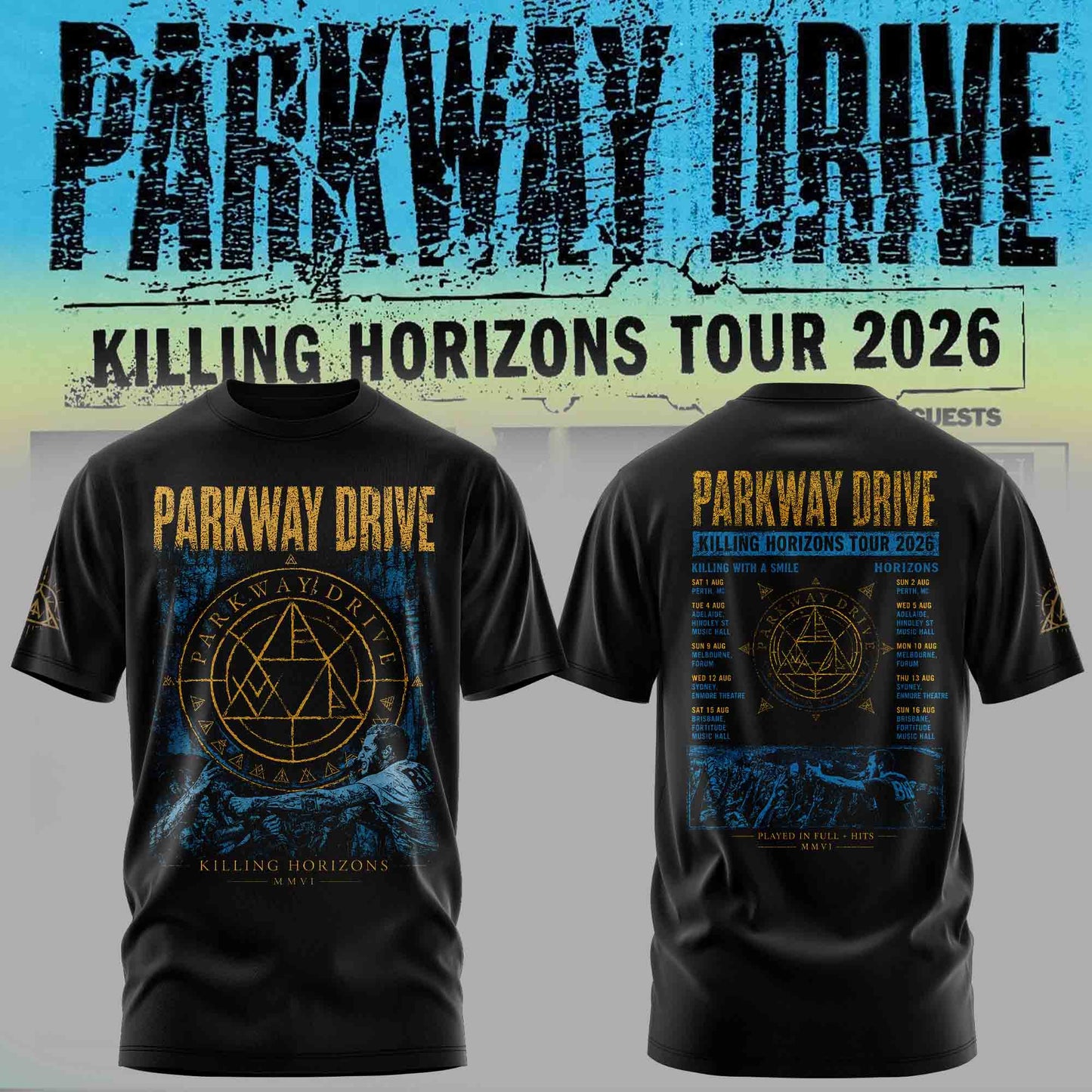 _ PARKWAY DRIVE – KILLING HORIZONS TOUR TEE