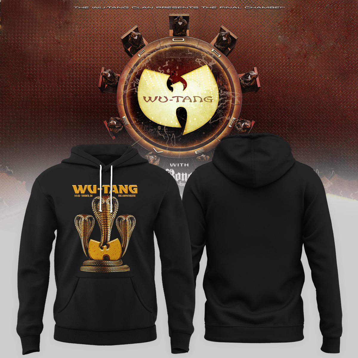Toronto ON 2026 Event Poster Live At RBC Amphitheatre On September 9 2026 Unisex Hoodie