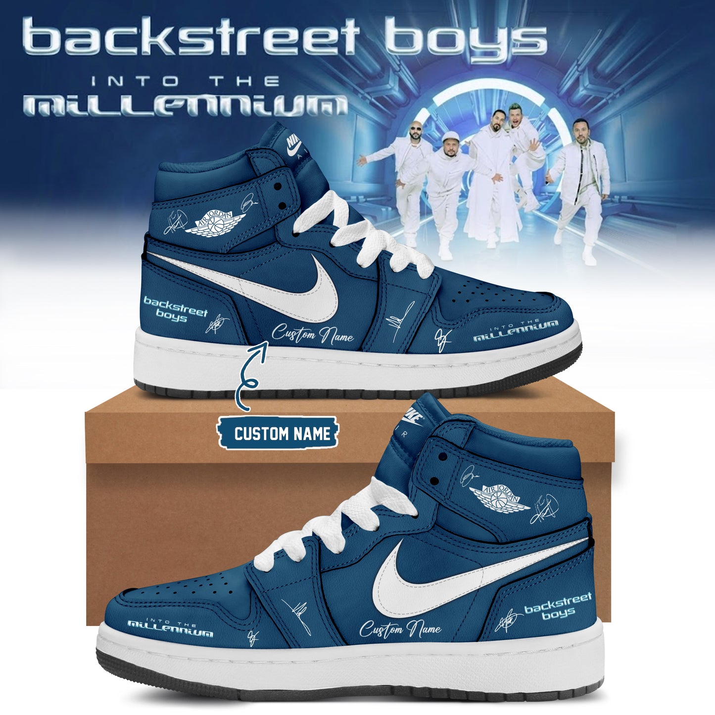 ,,,Backstreet Boys – Into The Millennium Limited Edition Signature – Shoes 3