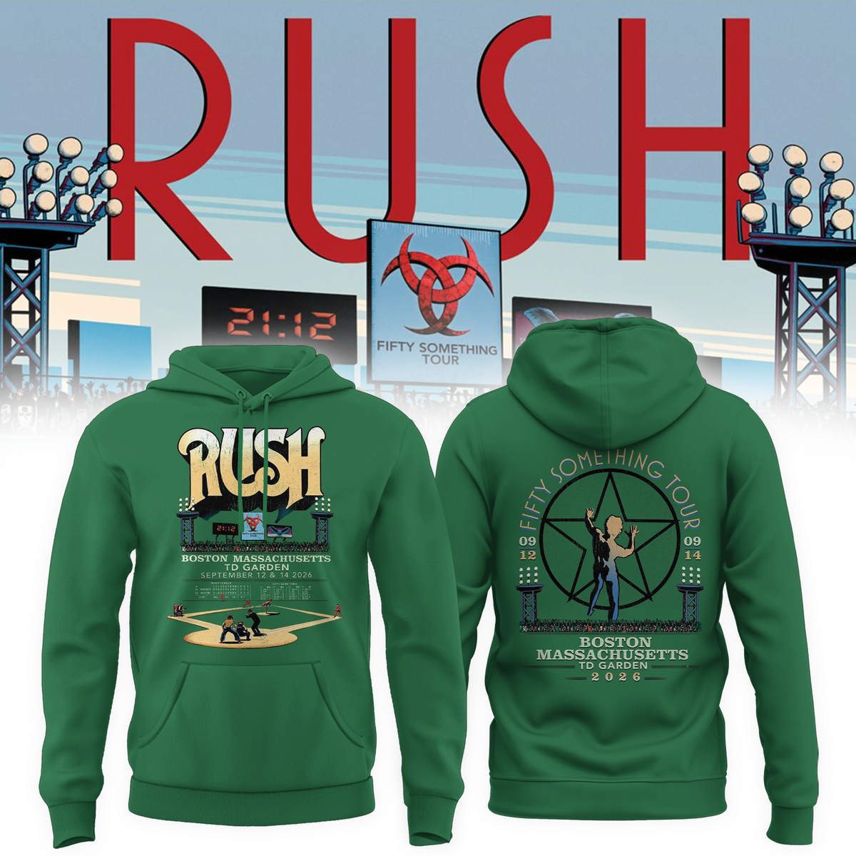 Limited Edition Fifty Something Tour Hoodie