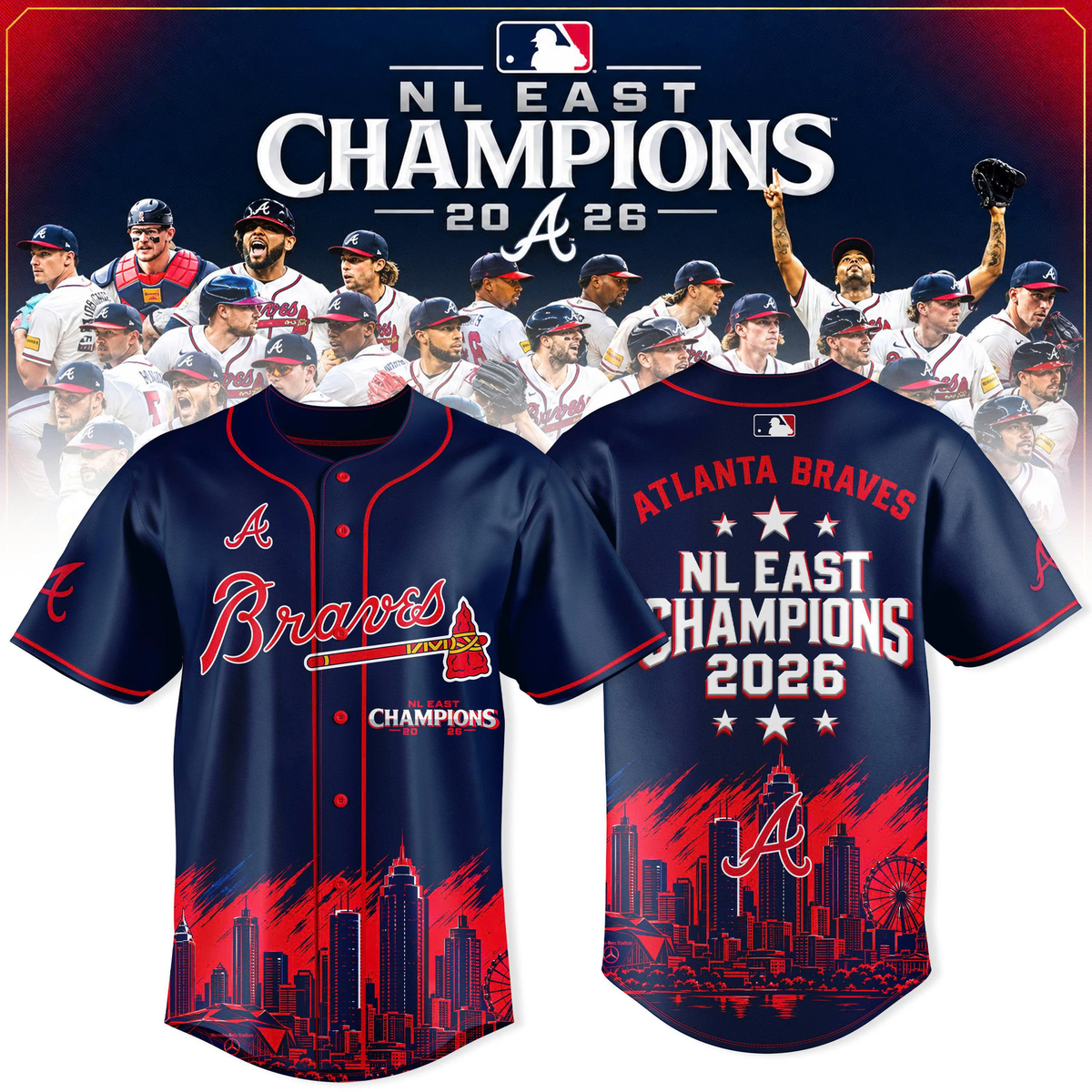 _ Braves — 2026 NL East Champions Jersey