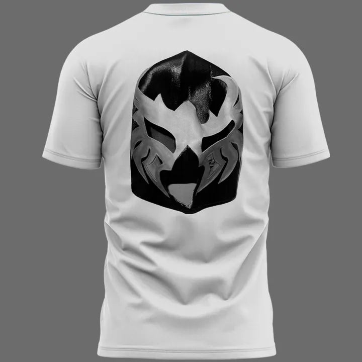Mask White Tshirt -2026 Ye Live Concert Tour Raymondames Stadium