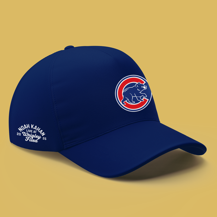 Chicago Cubs x Noah Kahan : The Great Divide Tour White Tee 2026