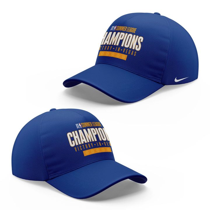 Men's Golden State Warriors Royal Blue 2026 Summer League Champions Graphic T-Shirt