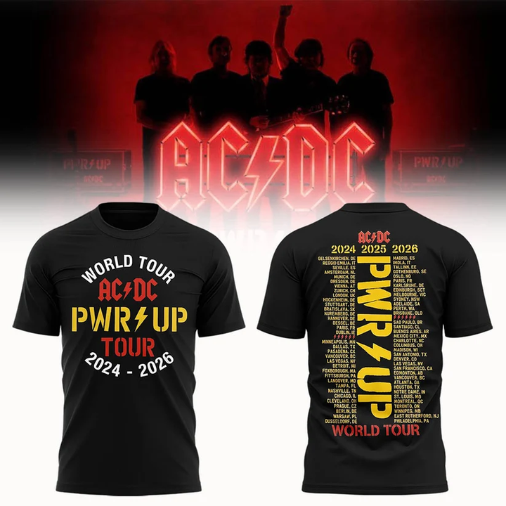 Limited Shirt 2026 North America - Power Up Tour 2026 T-Shirt