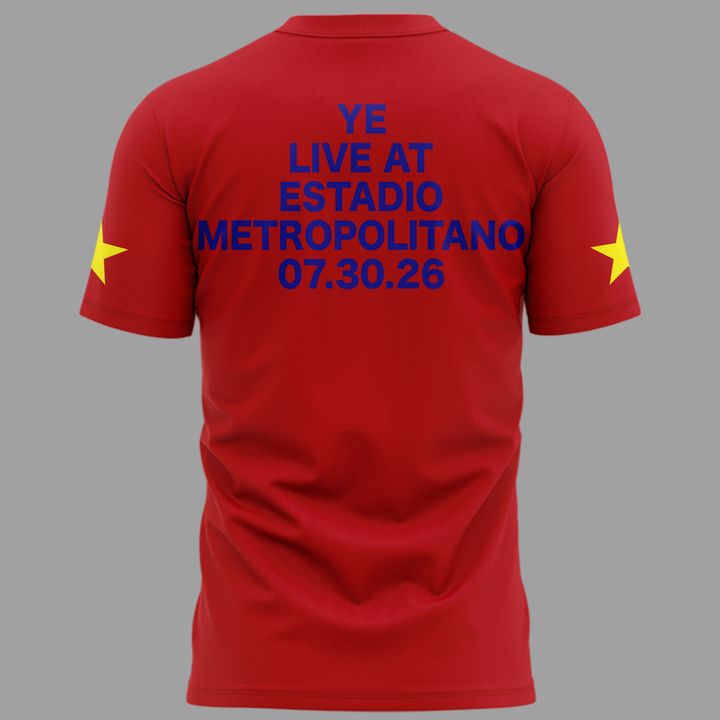 2026 Ye Live Concert Tour - SPAIN MADRID T-shirt .01