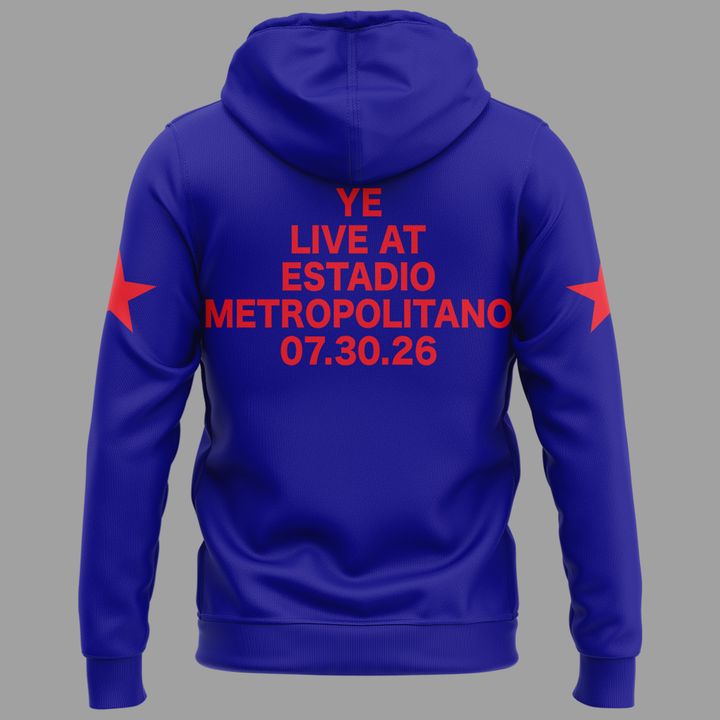 2026 Ye Live Concert Tour - SPAIN MADRID HOODIE