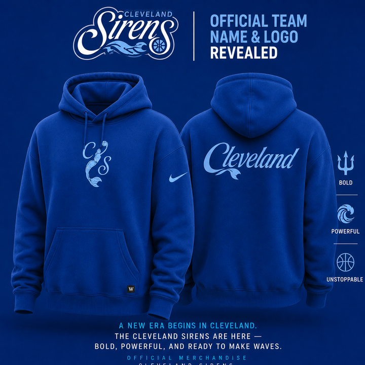 Cleveland Sirens Royal Blue Pullover Hoodie