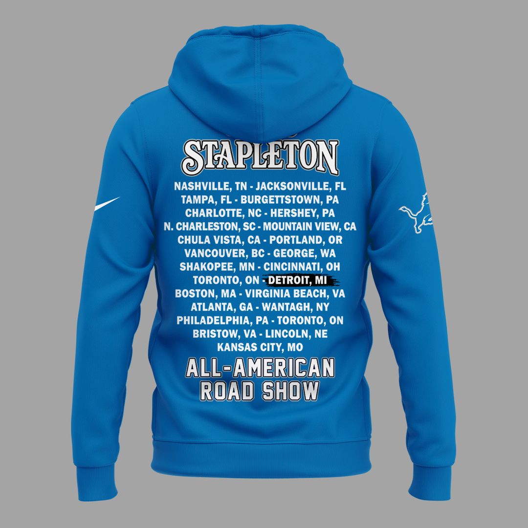 Limited Edition “All-American Road Show” in Ford Field,MI Hoodie