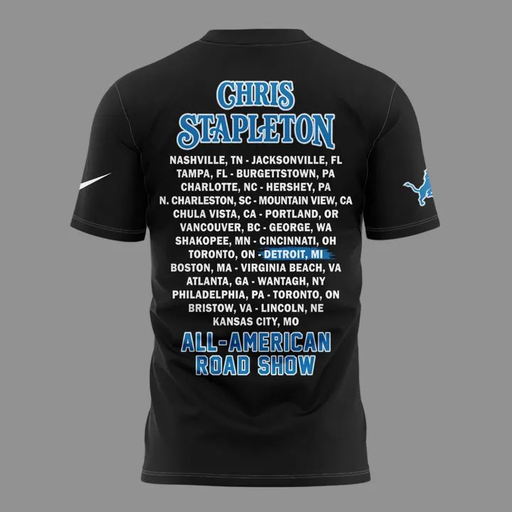 Limited Edition “All-American Road Show” in Ford Field,MI Tshirt