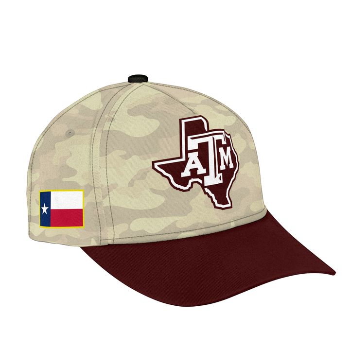 Texas A&M Aggies Honor & Support Camo T-Shirt
