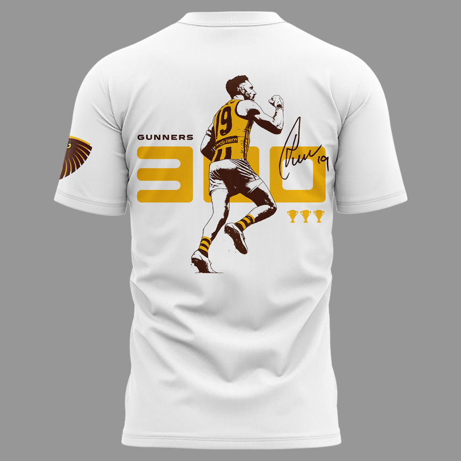 Limited edition Gunners 300th games T-shirt