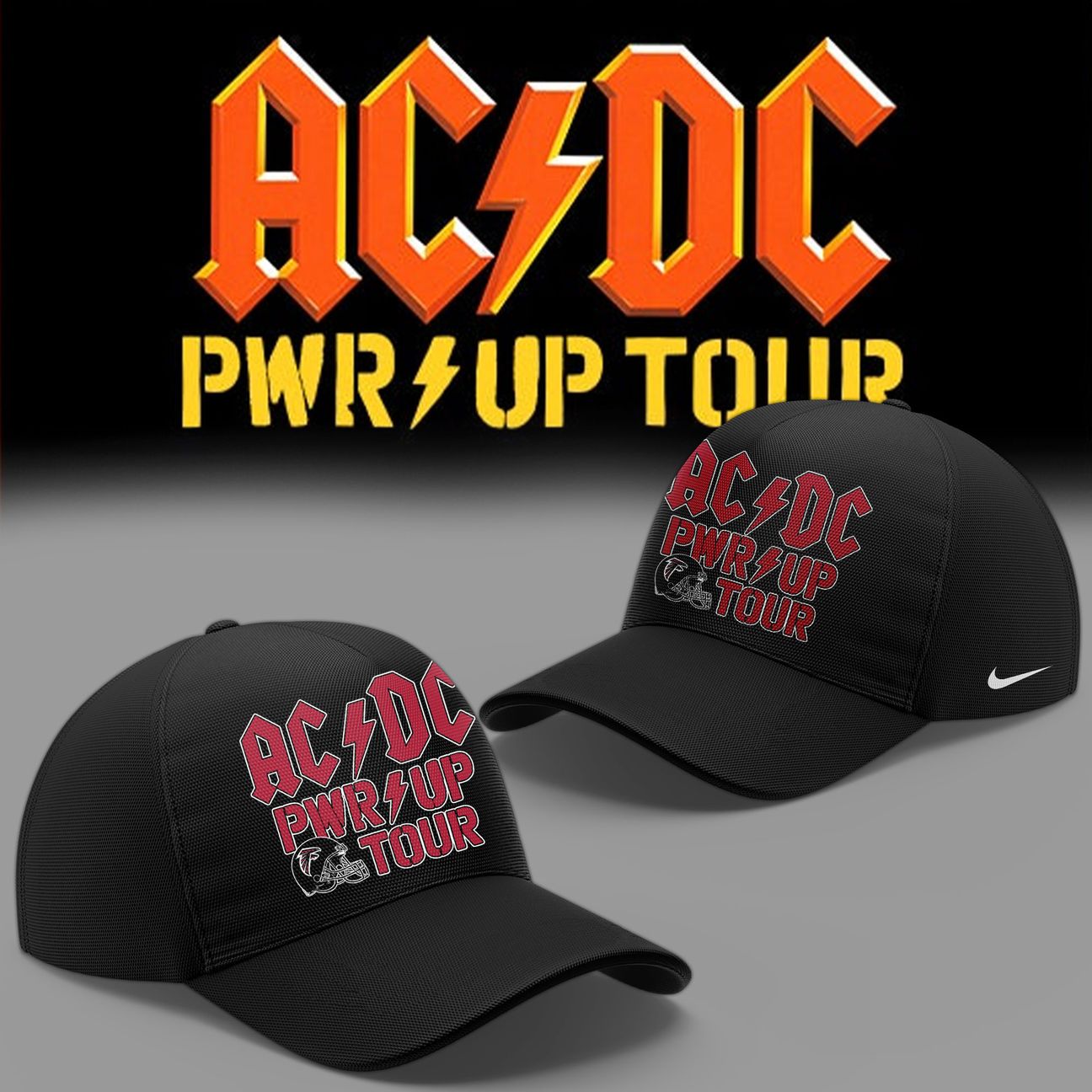 01.22. Perfect Hoodie AC/DC x Atlanta Falcons - Power Up Tour 2026 Hoodie