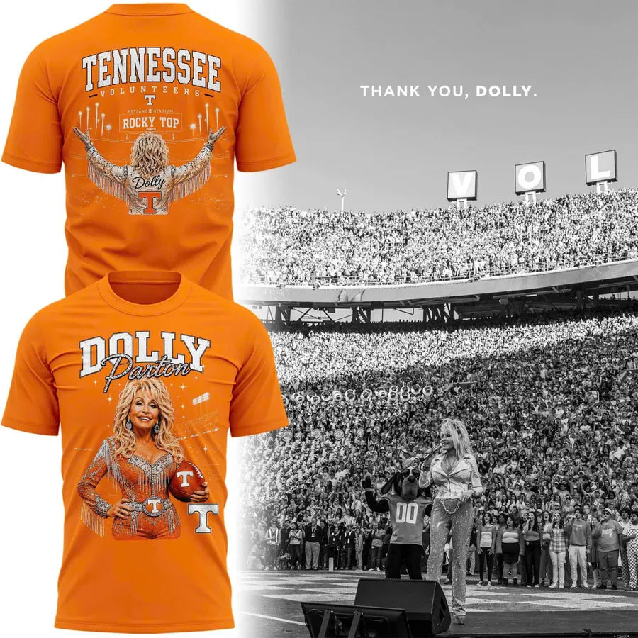 Limited Edition THANK YOU, DOLLY! – Tennessee Vols Shirt