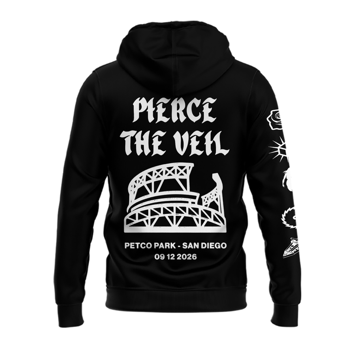 Pierce The Veil x Petco Park 2026 ZIP HOODIE
