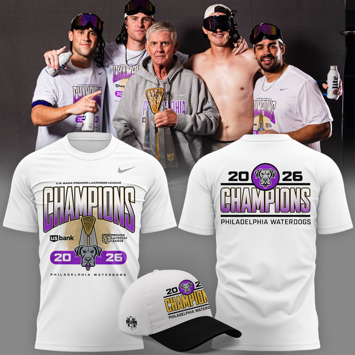 2026 PLL Champions Philadelphia Waterdogs T-shirt