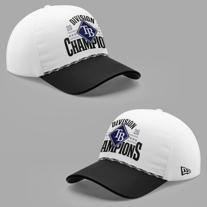 Tampa Bay Rays Navy 2026 AL East Division Champions T-Shirt - Unisex
