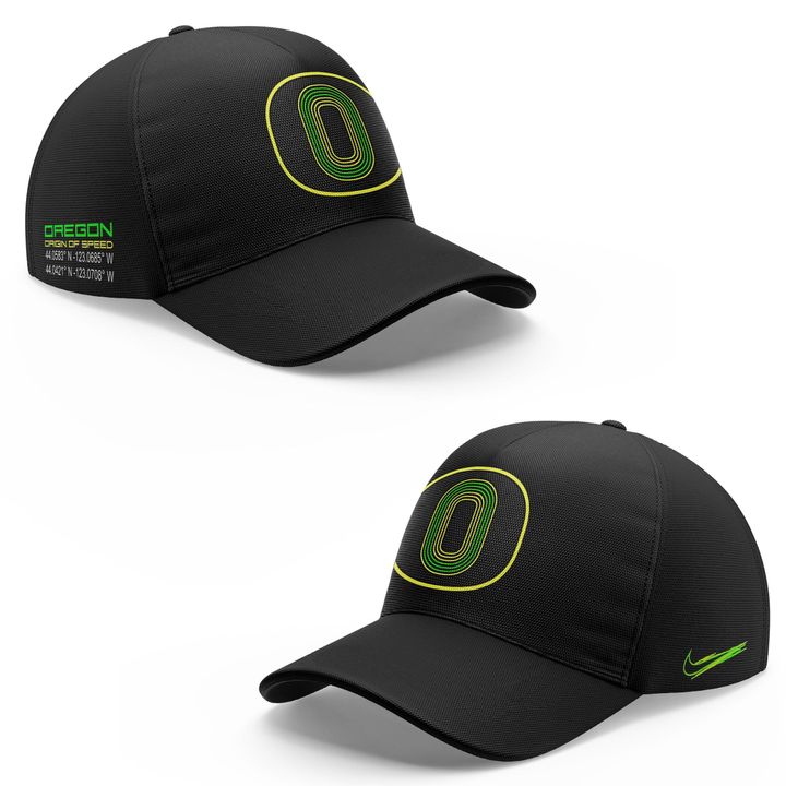Men's Nike Black Oregon Ducks Origin of Speed T-Shirt