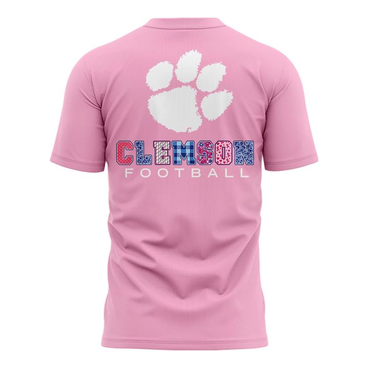 Clemson Football 2026 Breast Cancer Awareness T-shirt