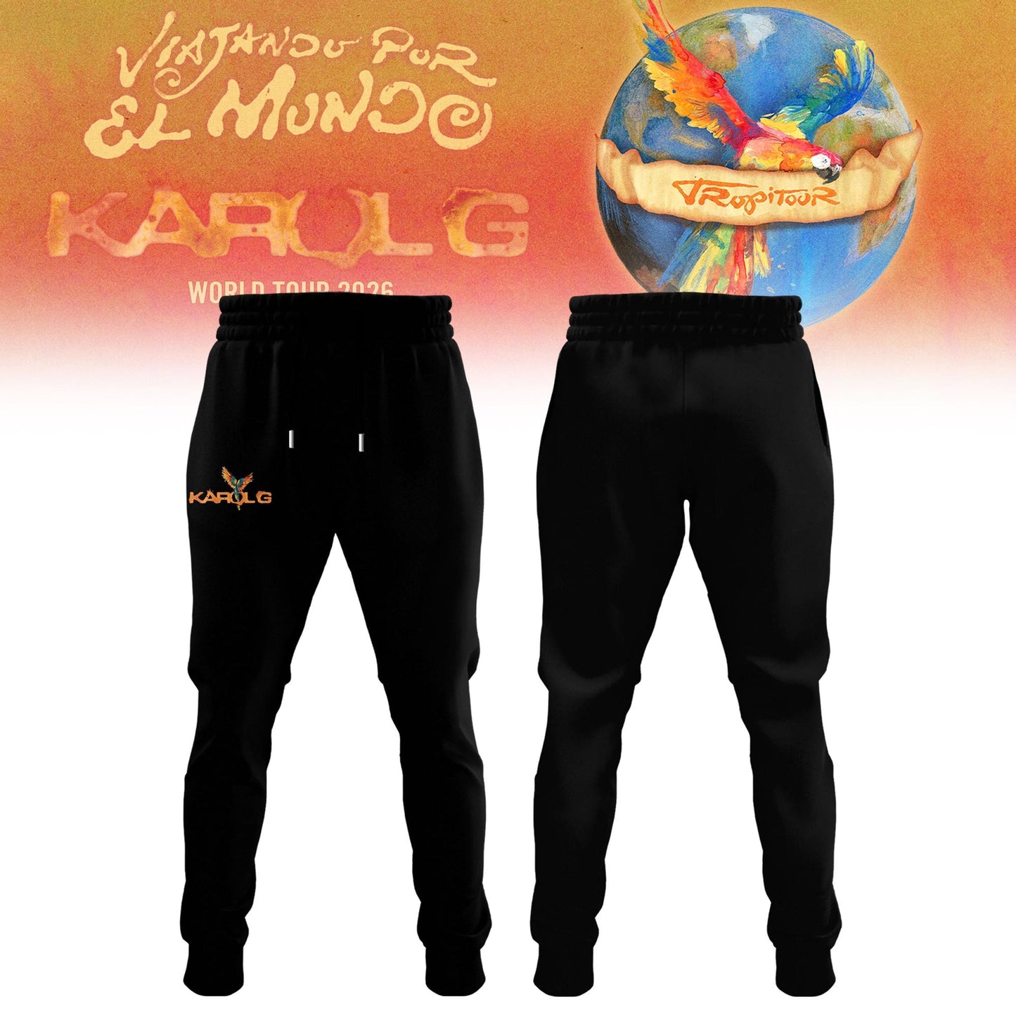 Karol G – Viajando Por El Mundo Tropitour 2026 Limited Edition Hoodie 1