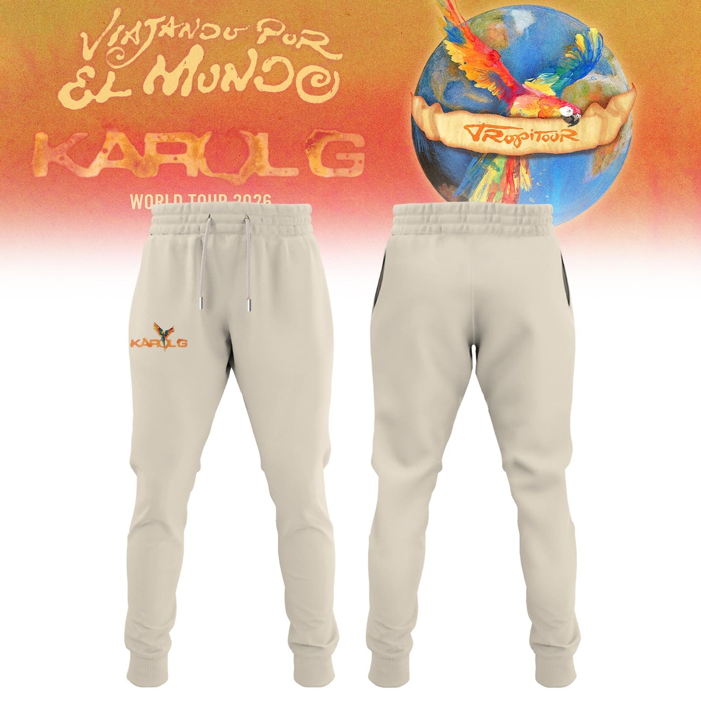 Karol G – Viajando Por El Mundo Tropitour 2026 Limited Edition Sweatshirt