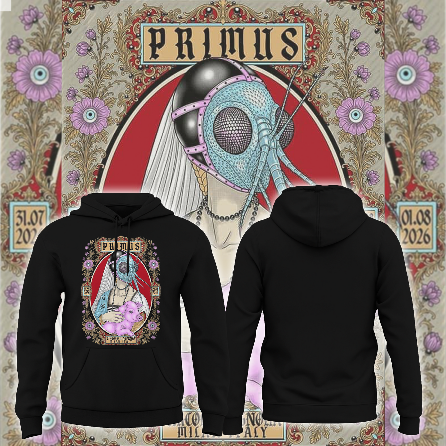 Limited Edition Primus Europe Tour 2026 Hoodie