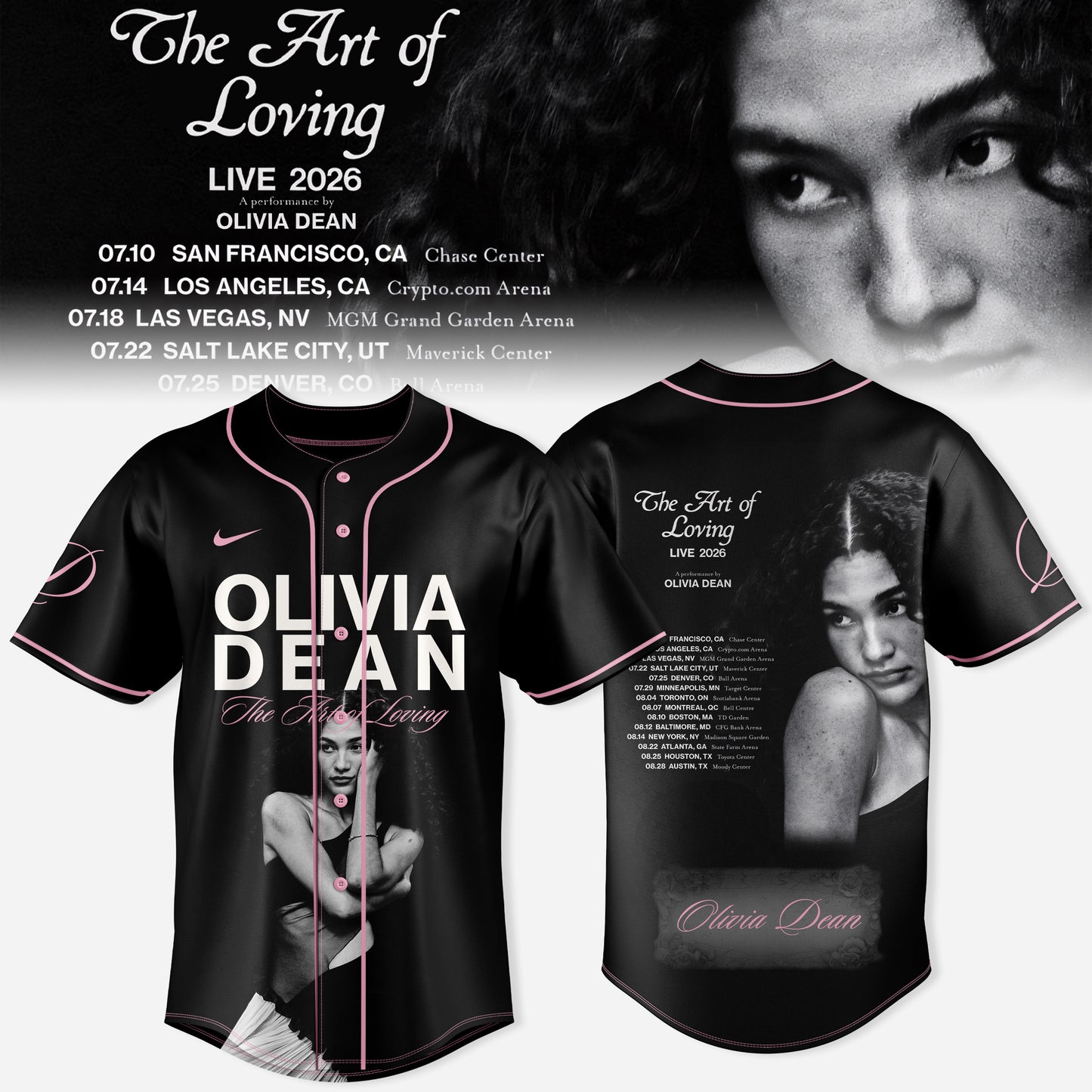 OLIVIA DEAN “THE ART OF LOVING” JERSEY COLLECTION IS HERE