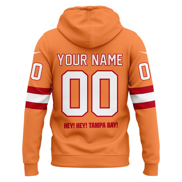 Men's Creamsicle Tampa Bay Buccaneers 50th Season Essential Hoodie I
