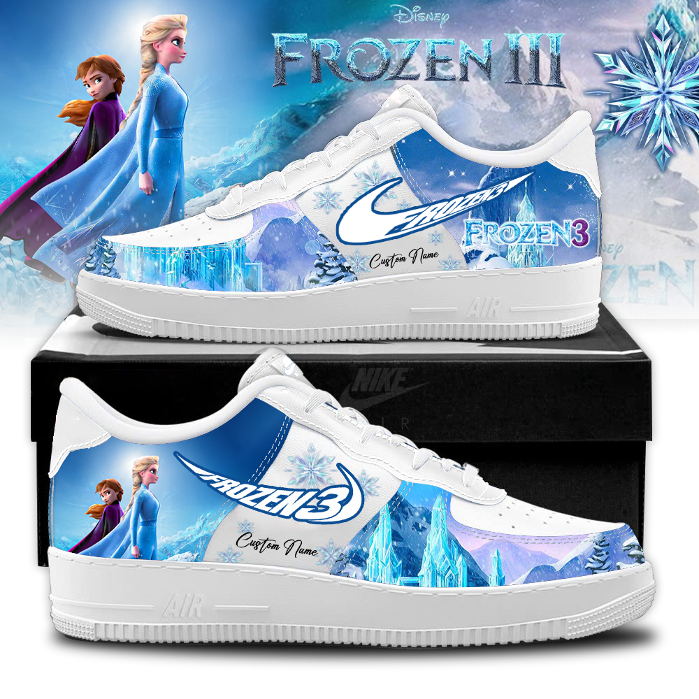 Limited Edition Frozen 3 AF1 Sneakers