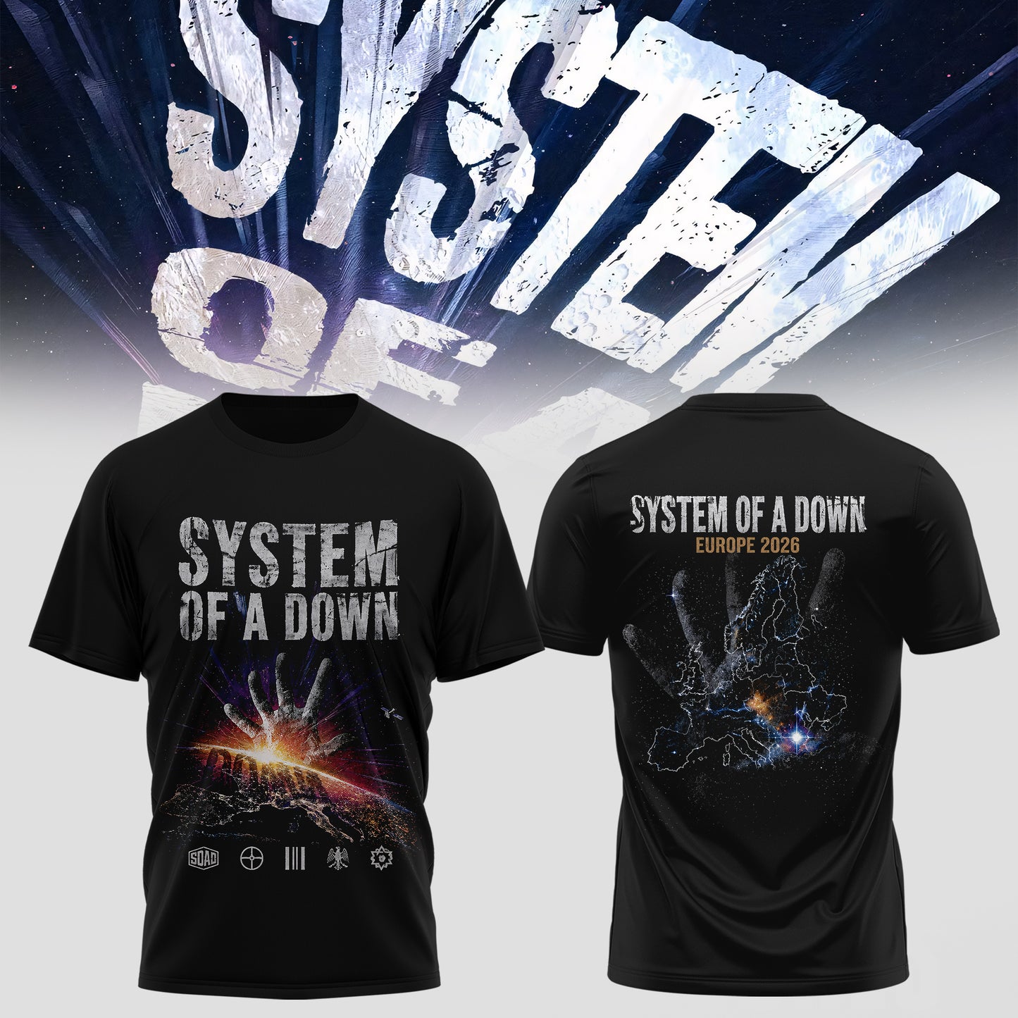 .SYSTEM OF A DOWN – 2026 COLLECTION TEE