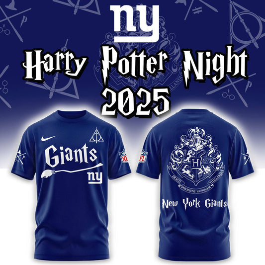 New York Giants Harry Potter 2026 Combo Tshirt