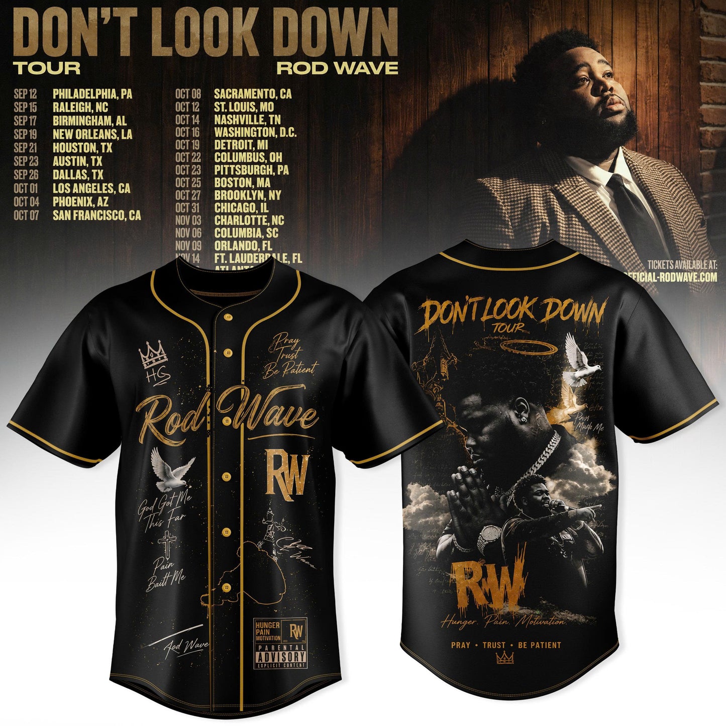 DON’T LOOK DOWN TOUR 2026 Edition Jersey