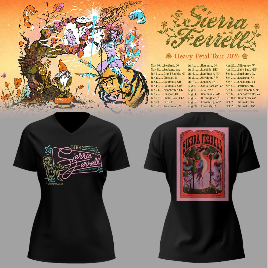 Limited Edition Heavy Petal Tour 2026 in Bentonville,AR Shirt
